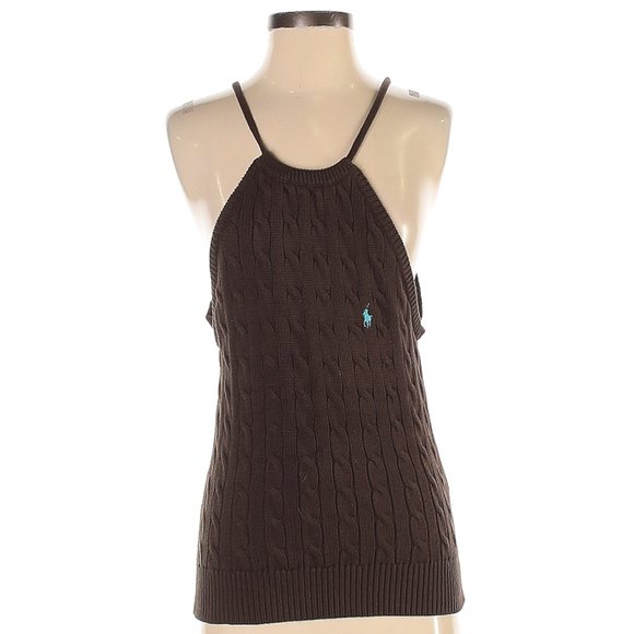 Ralph Lauren Sweaters - Ralph Lauren Brown Cable Knit Sweater